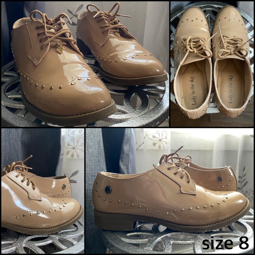 Oxford Shoes - Loly - sz. 8